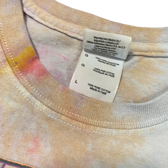 TIE-DYED SPEEDWAY RACING TEE - (M-L) - Picture 4 of 4